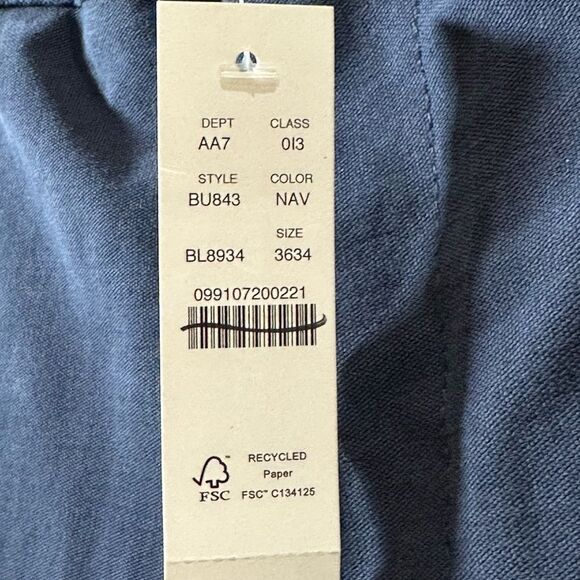 J Crew 484 Slim Fit Tech Pant NWT - Picture 6 of 8